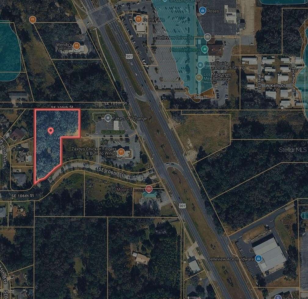 1.63 Acres of Commercial Land for Sale in Belleview, Florida