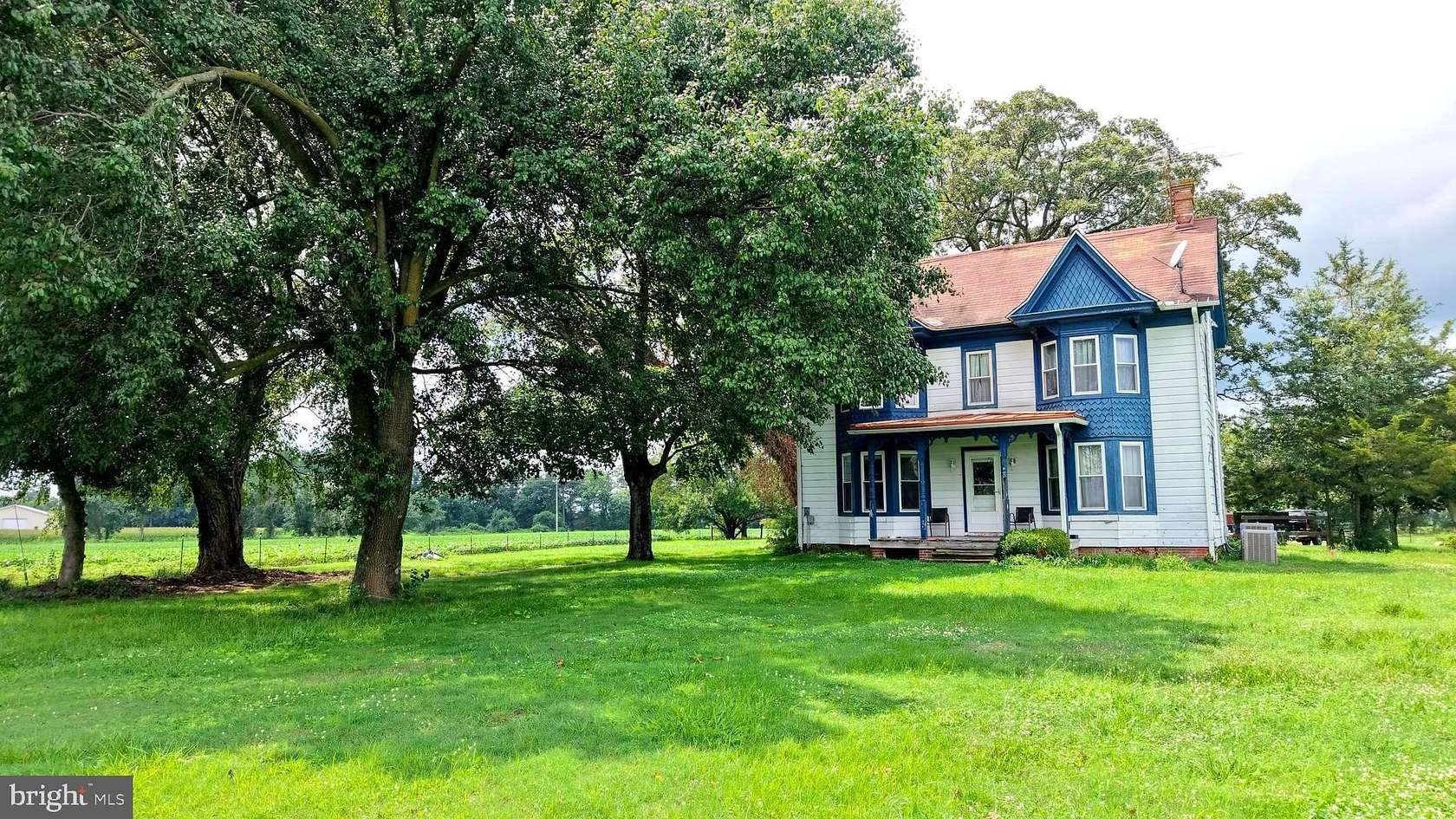 4 Acres of Land with Home for Sale in Ridgely, Maryland