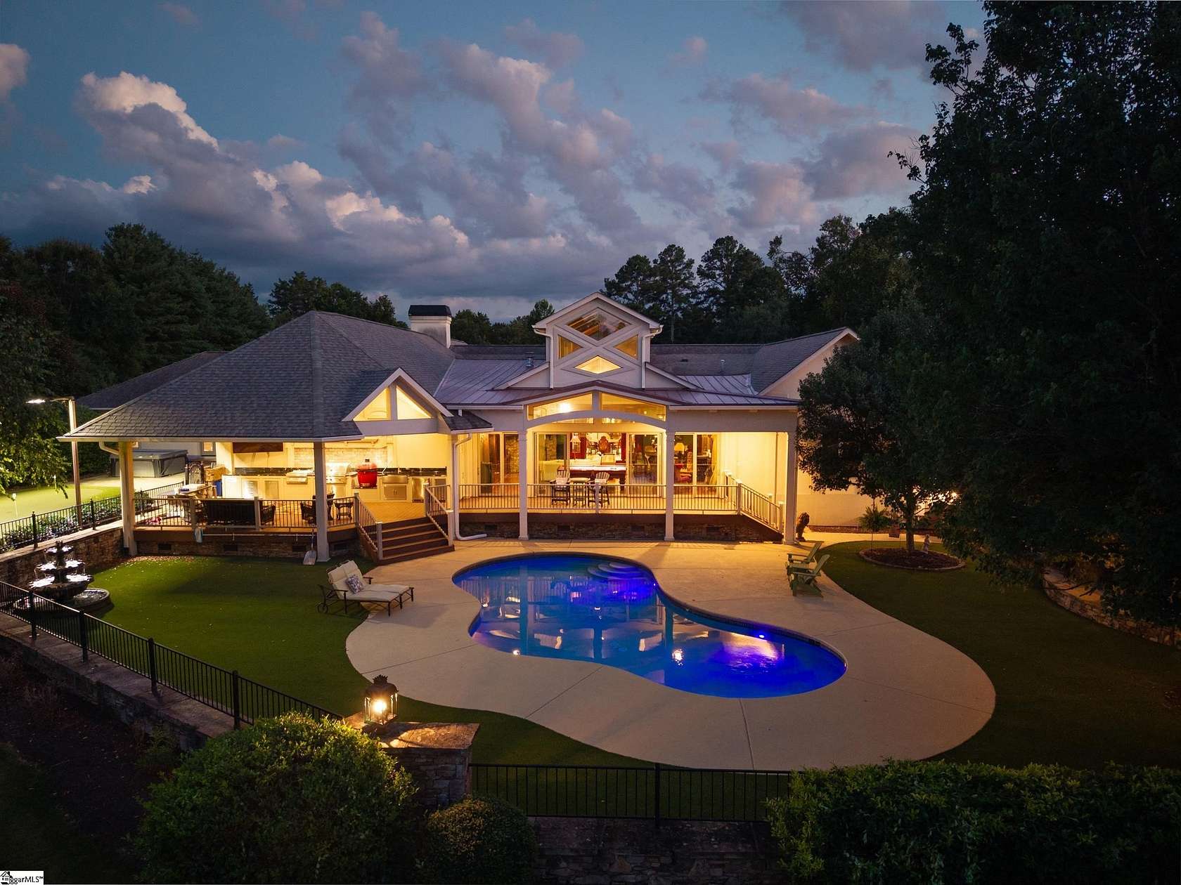 7.1 Acres of Land with Home for Sale in Anderson, South Carolina