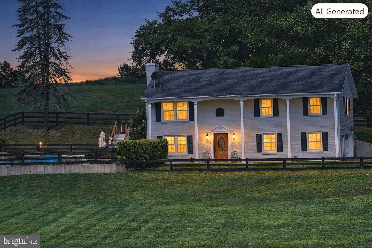 10 Acres of Land with Home for Sale in Hamilton, Virginia