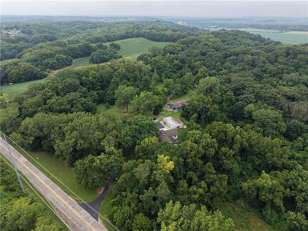 10.5 Acres of Recreational Land with Home for Sale in Kansas City, Kansas