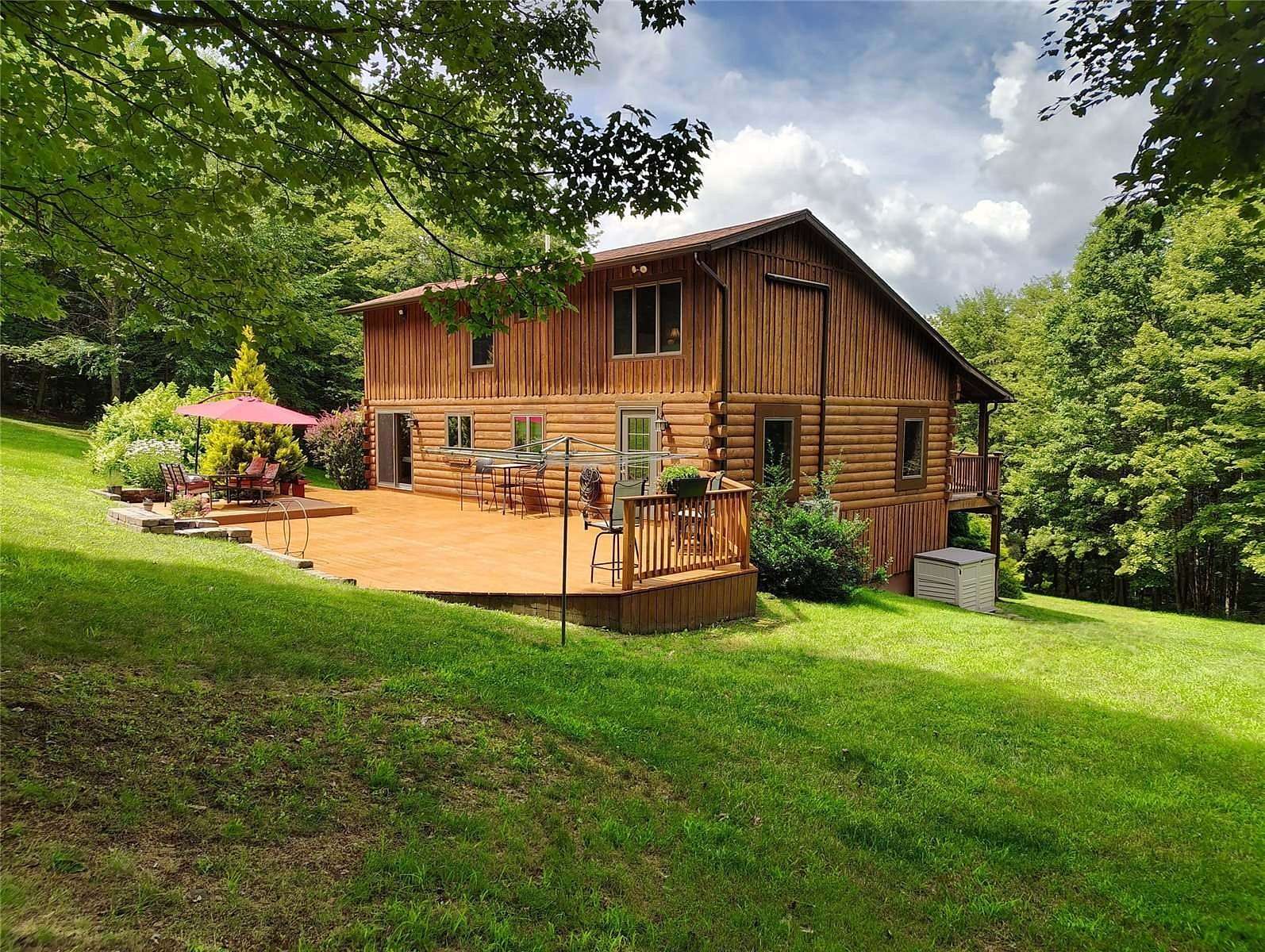 26 Acres of Recreational Land with Home for Sale in Glen Aubrey, New York