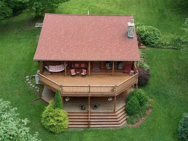 26 Acres of Recreational Land with Home for Sale in Glen Aubrey, New York