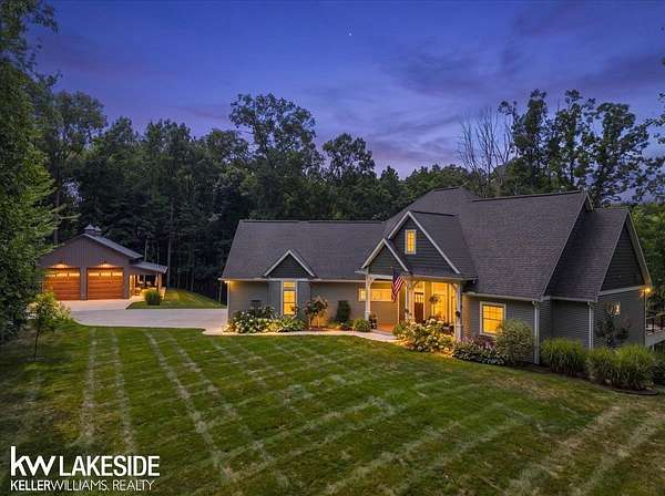 5.46 Acres of Land with Home for Sale in Dexter, Michigan