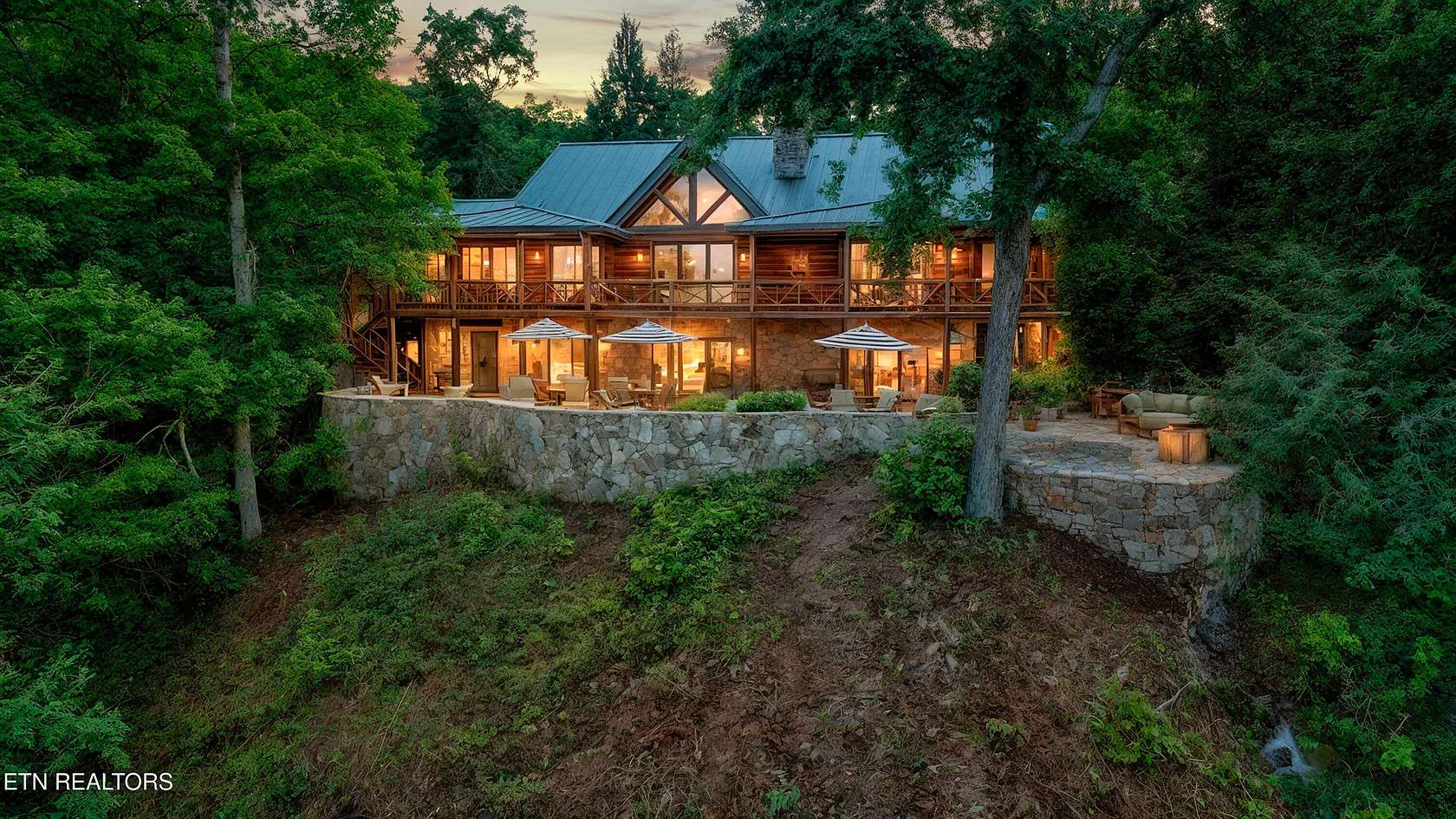 4 Acres of Land with Home for Sale in Townsend, Tennessee