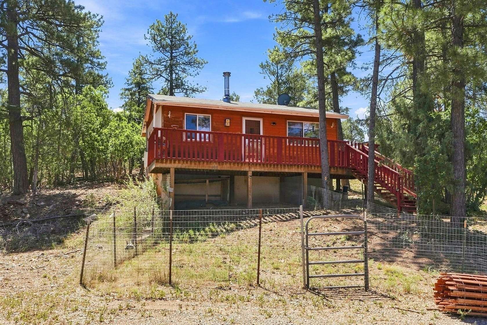 2.1 Acres of Land with Home for Sale in Tijeras, New Mexico