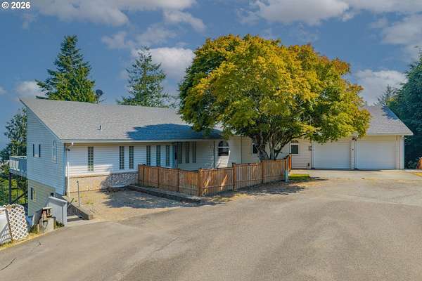 4.42 Acres of Land with Home for Sale in Coos Bay, Oregon