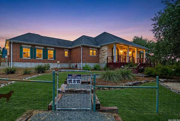 3.52 Acres of Land with Home for Sale in New Braunfels, Texas