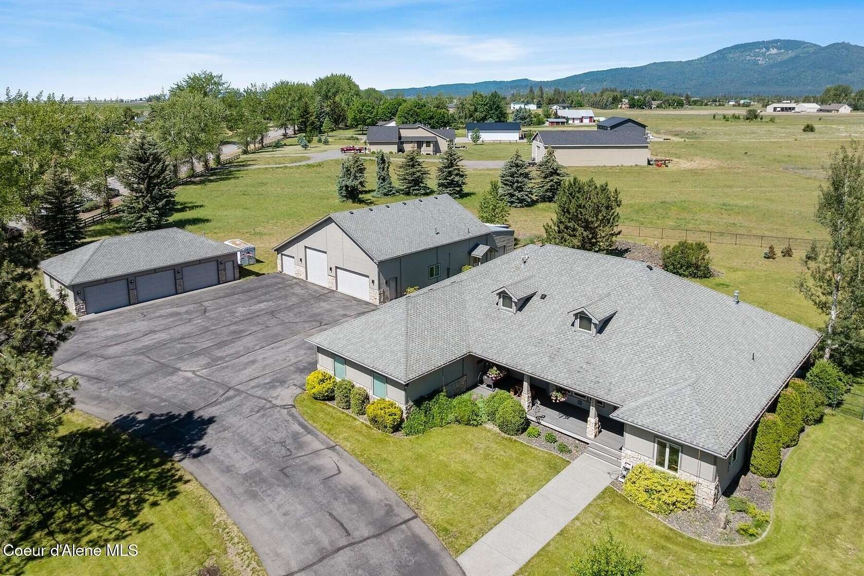 4.75 Acres of Land with Home for Sale in Rathdrum, Idaho