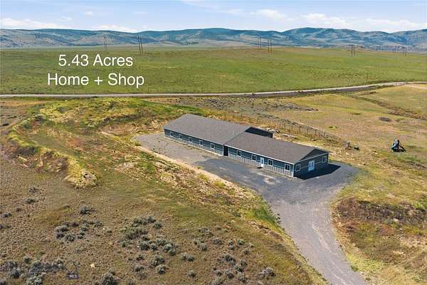 5.43 Acres of Land with Home for Sale in Cardwell, Montana
