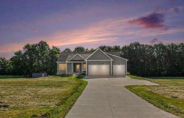 2 Acres of Land with Home for Sale in Almont, Michigan