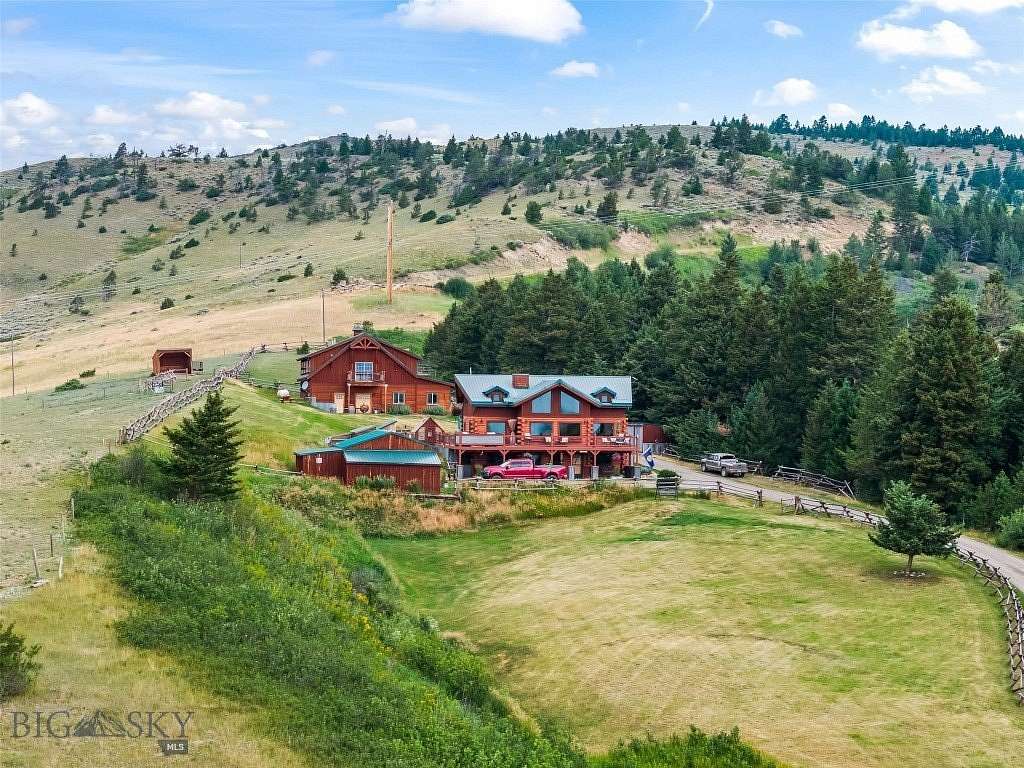 36.3 Acres of Land with Home for Sale in Livingston, Montana