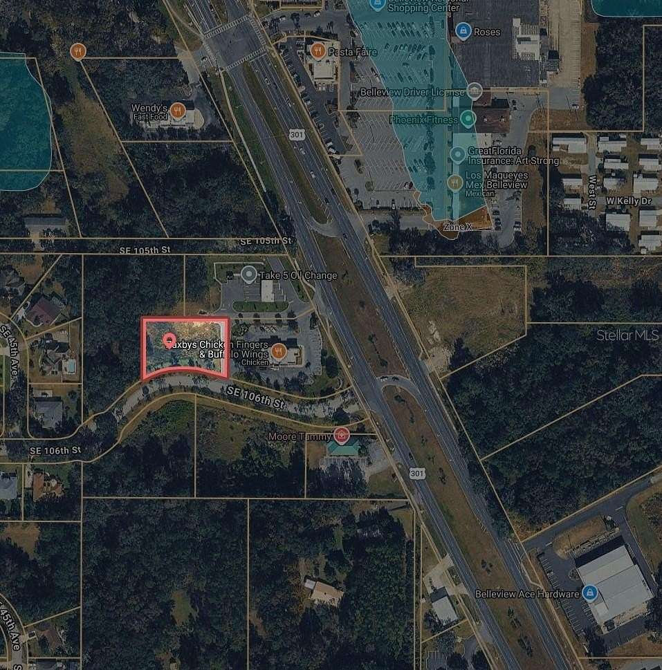 0.63 Acres of Commercial Land for Sale in Belleview, Florida