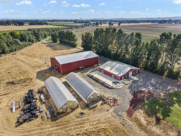 34.5 Acres of Agricultural Land with Home for Sale in Junction City, Oregon