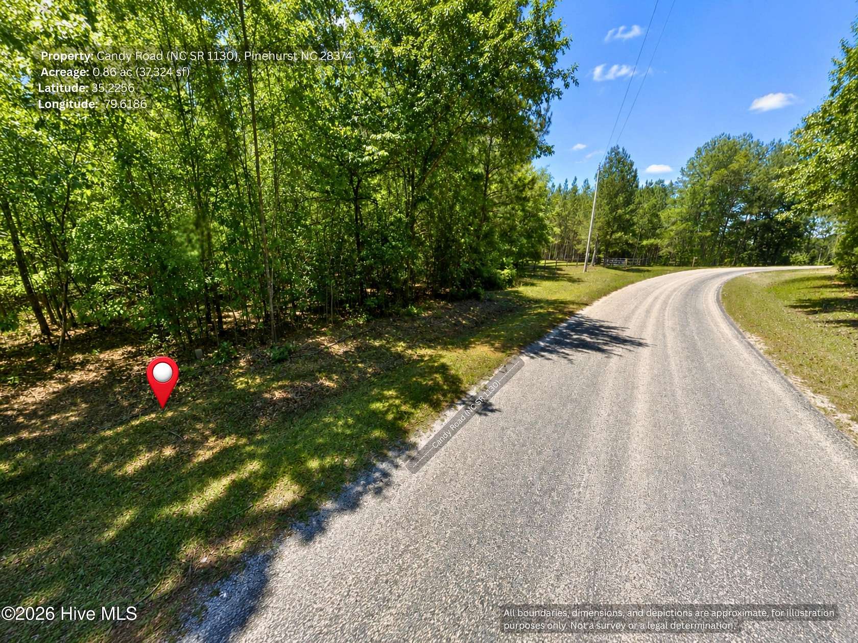 0.86 Acres of Residential Land for Sale in Jackson Springs, North Carolina