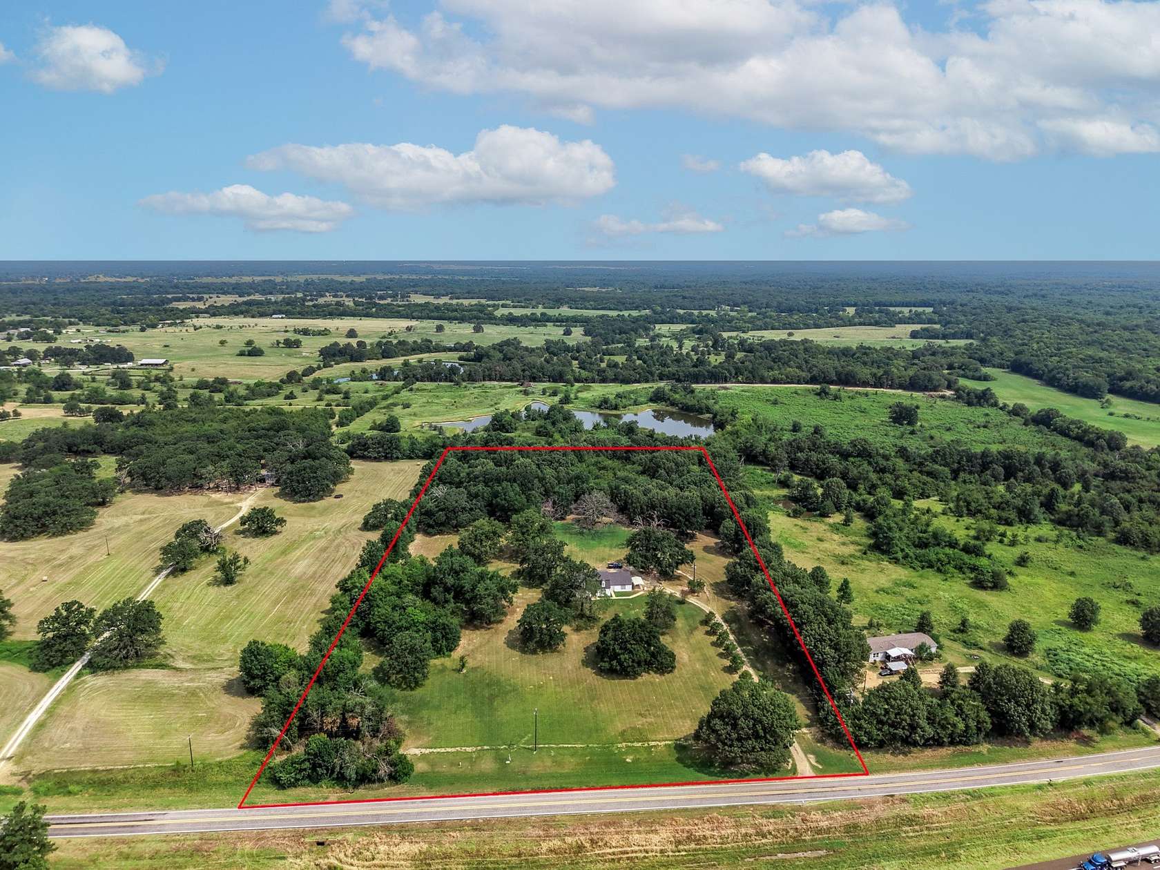 10 Acres of Land with Home for Sale in Sulphur Springs, Texas