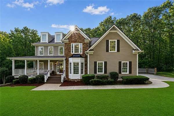 2.89 Acres of Land with Home for Sale in Douglasville, Georgia