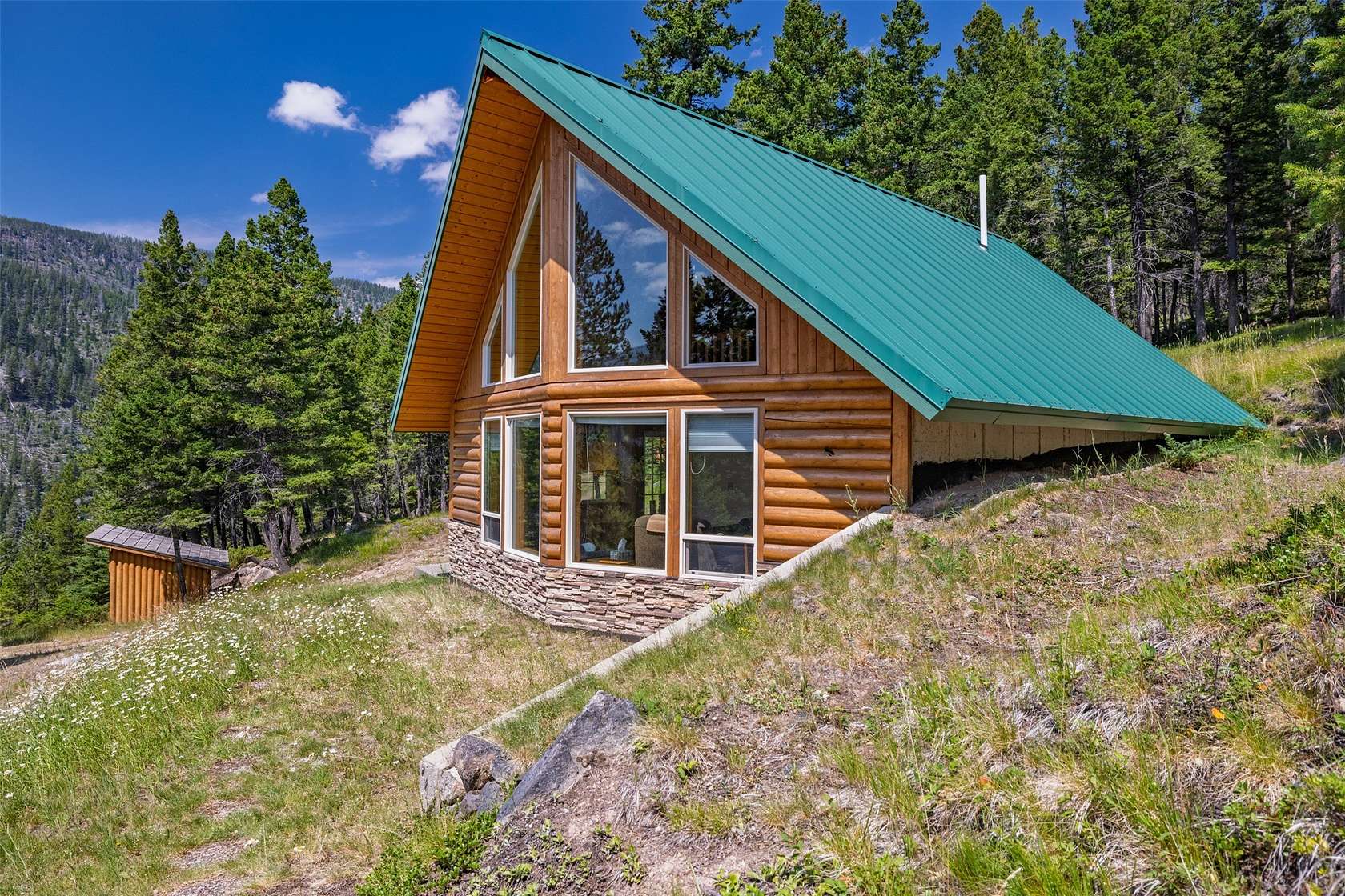 11.6 Acres of Land with Home for Sale in Helena, Montana