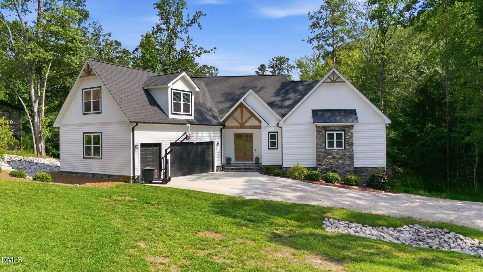 1.5 Acres of Land with Home for Sale in Louisburg, North Carolina