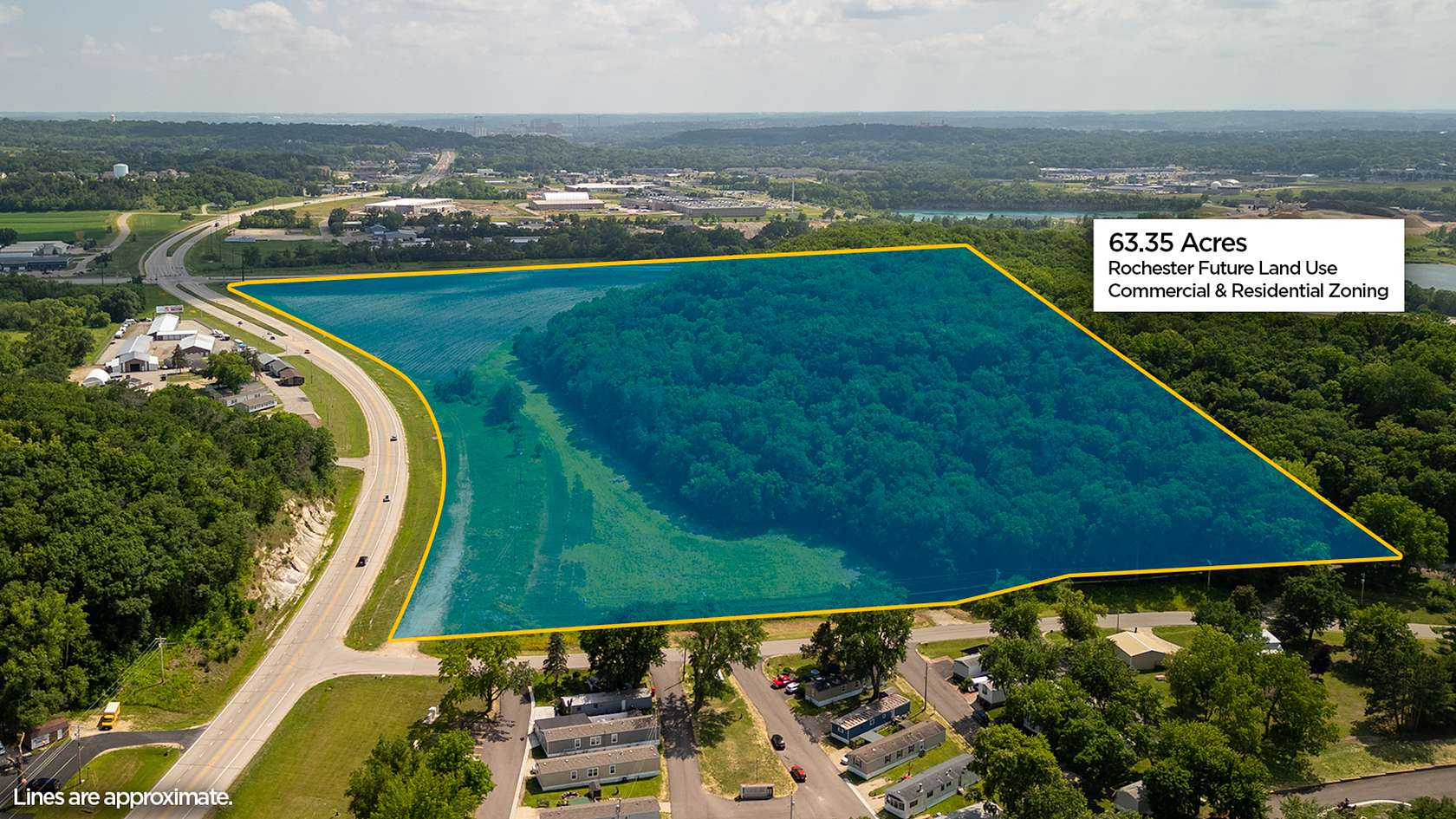 63.4 Acres of Land for Sale in Rochester, Minnesota