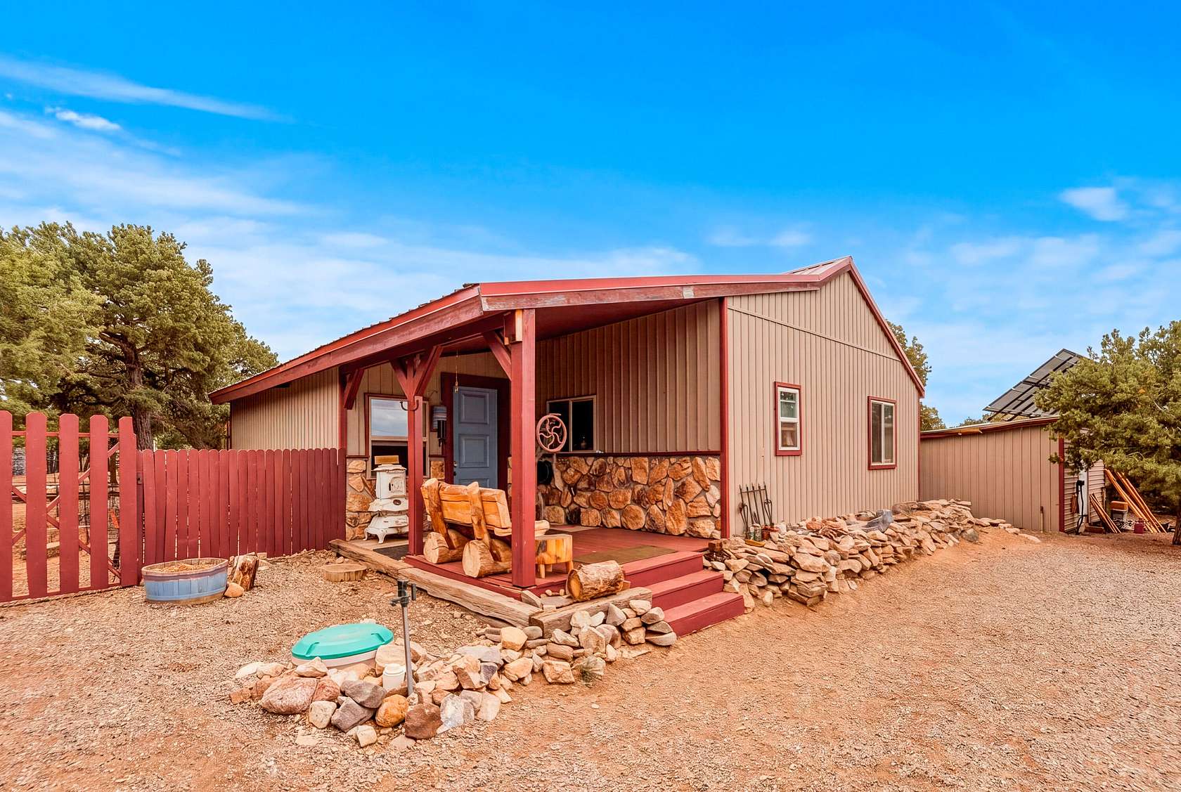 25 Acres of Land with Home for Sale in Fort Garland, Colorado