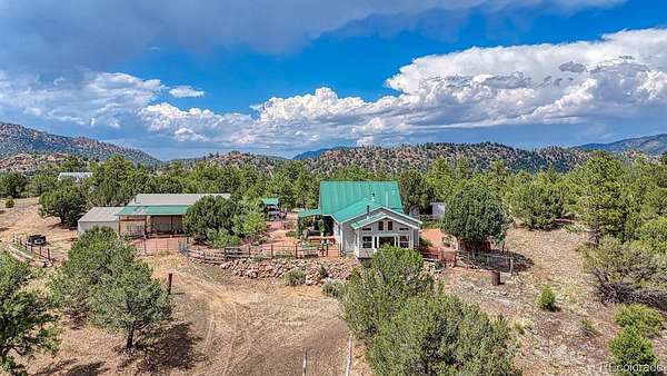 5 Acres of Land with Home for Sale in Westcliffe, Colorado