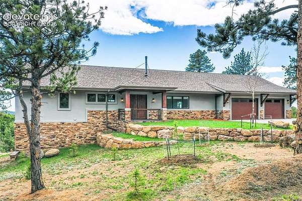 38.4 Acres of Land with Home for Sale in Florissant, Colorado
