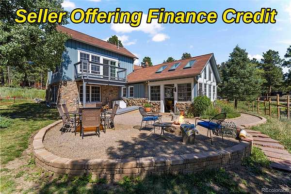 5.2 Acres of Land with Home for Sale in Evergreen, Colorado
