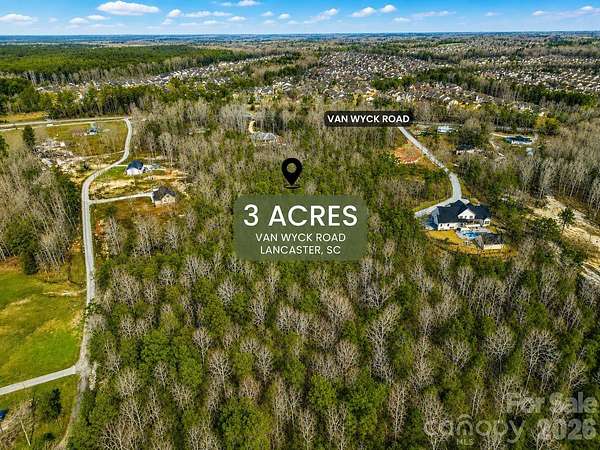 3 Acres of Residential Land for Sale in Lancaster, South Carolina
