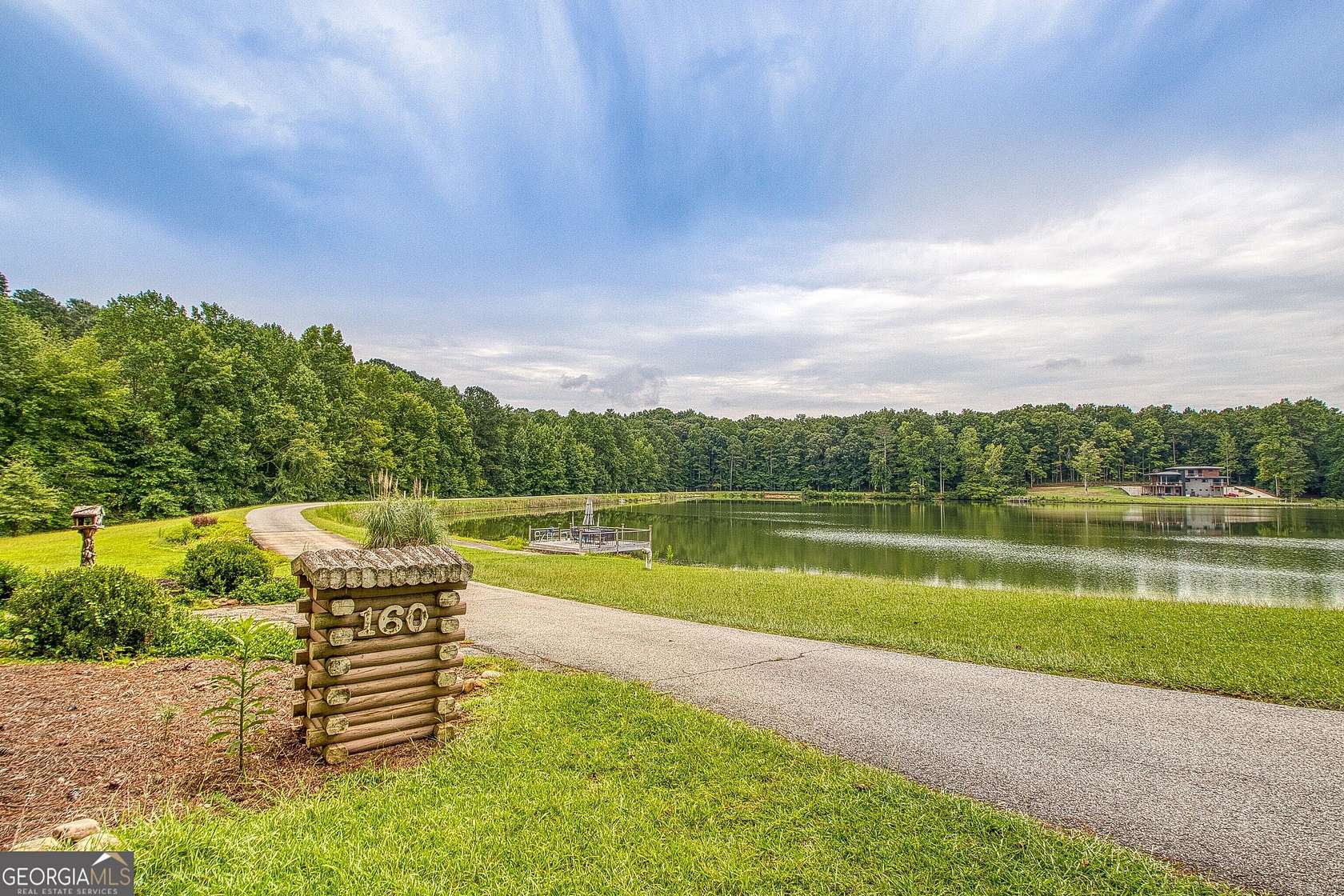 6.8 Acres of Land with Home for Sale in Fayetteville, Georgia