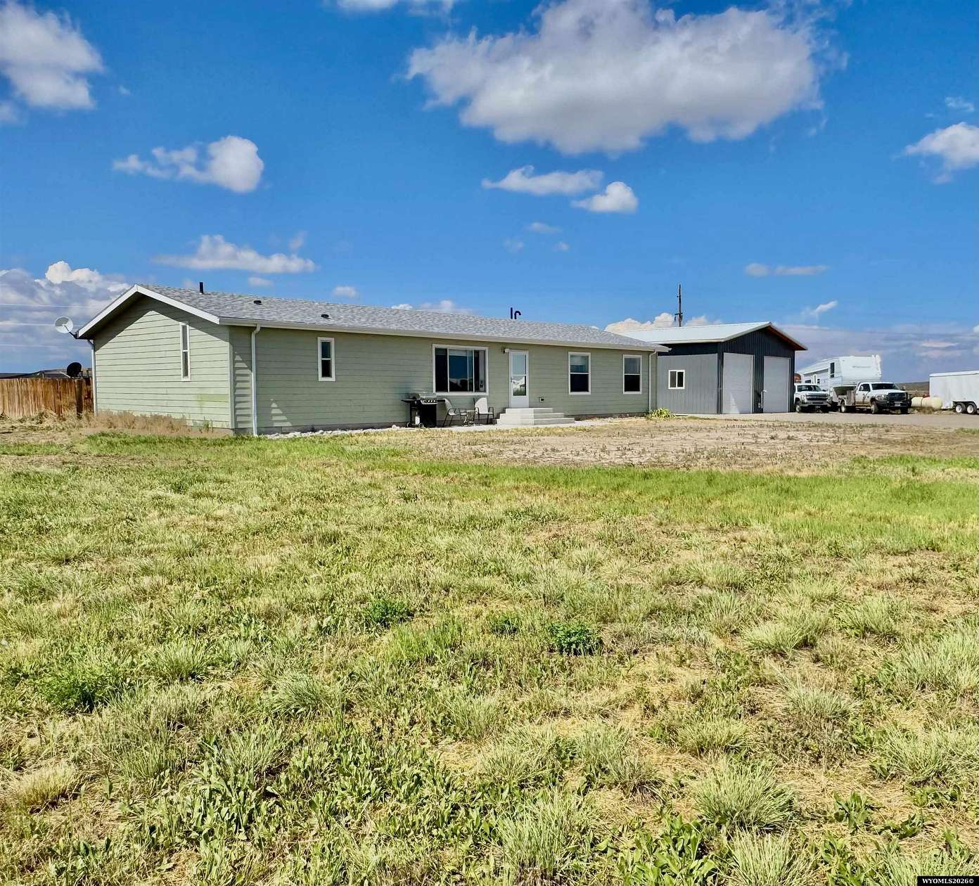 9 Acres of Land with Home for Sale in Riverton, Wyoming