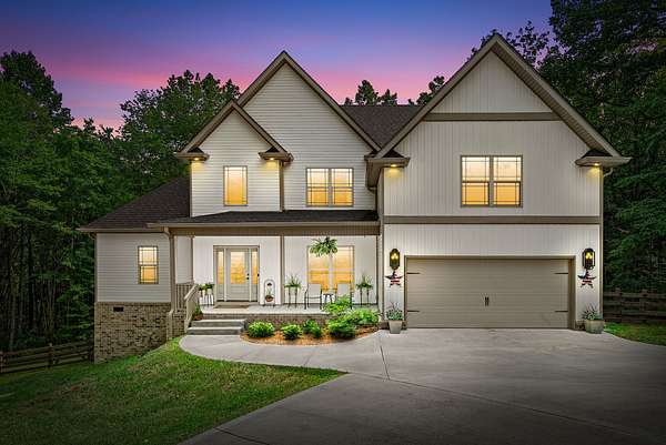 6.77 Acres of Land with Home for Sale in Southside, Tennessee