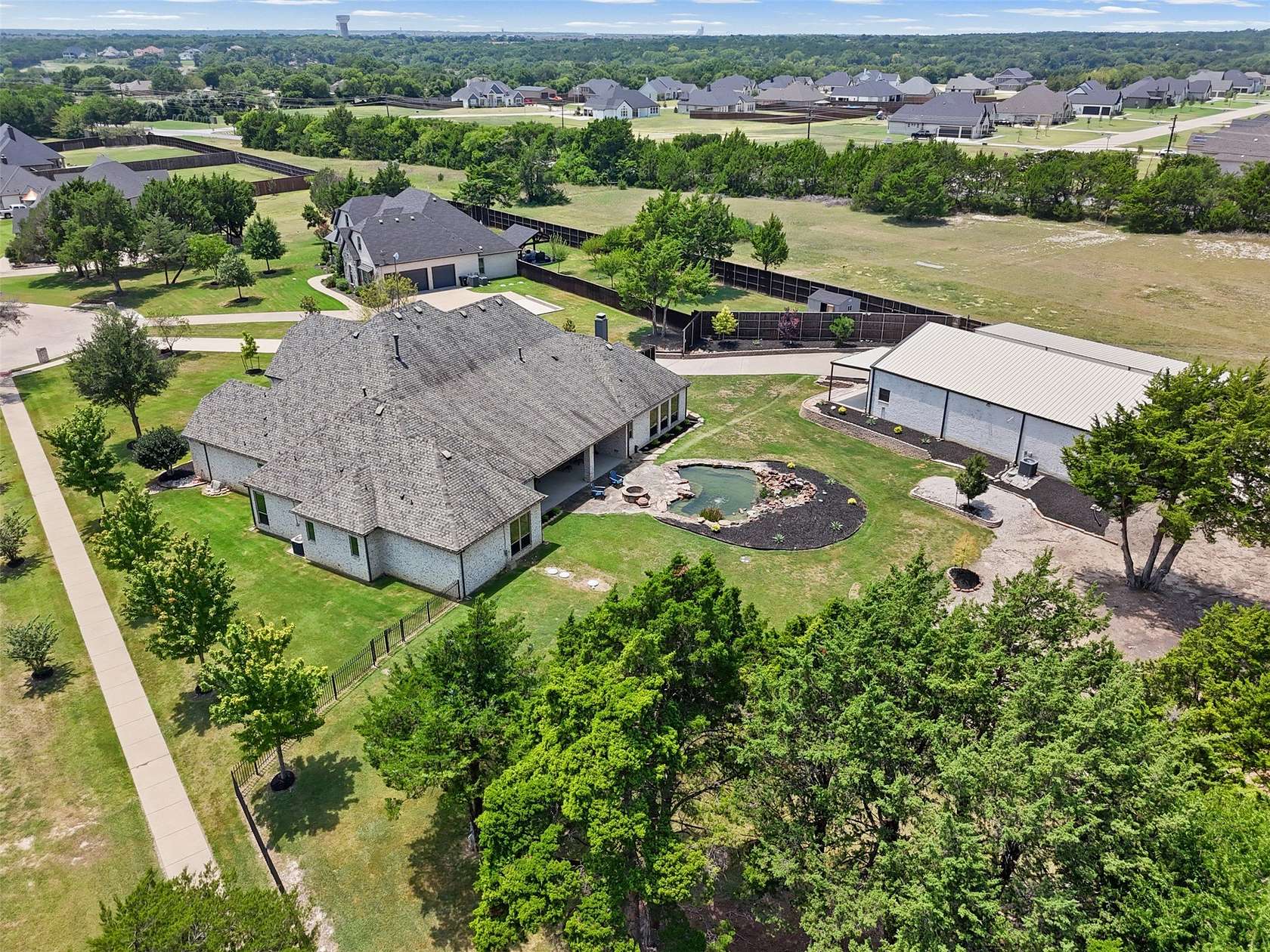 1.81 Acres of Land with Home for Sale in Midlothian, Texas