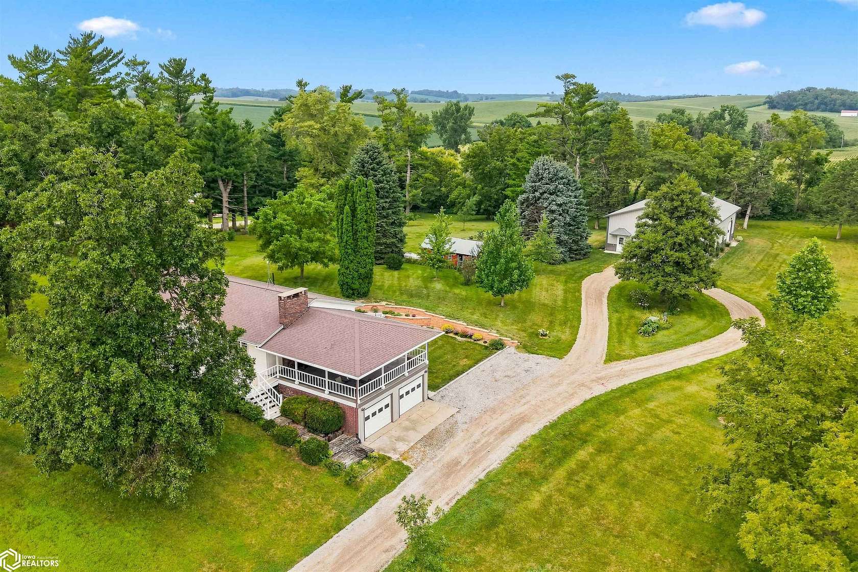 5.34 Acres of Land with Home for Sale in Marshalltown, Iowa