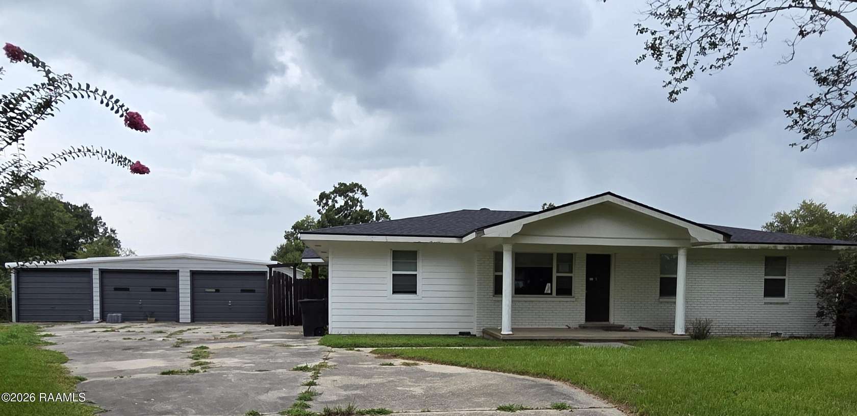 5 Acres of Land with Home for Auction in Youngsville, Louisiana