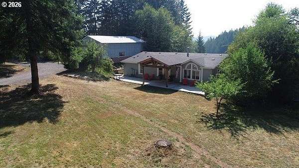 14.5 Acres of Land with Home for Sale in Vernonia, Oregon