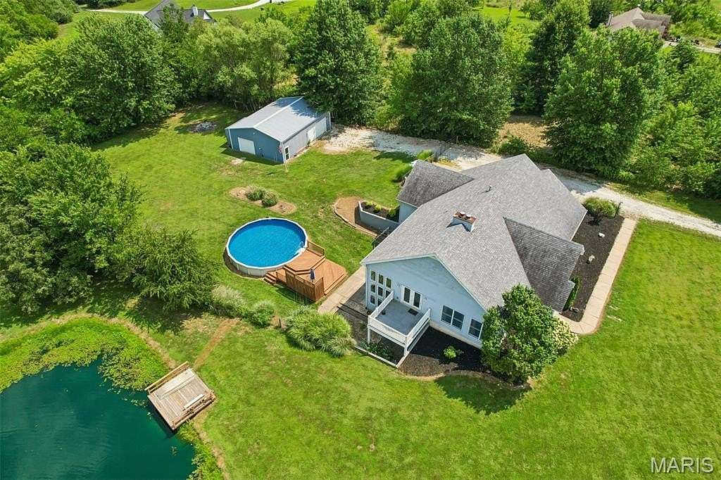 4.13 Acres of Land with Home for Sale in Winfield, Missouri