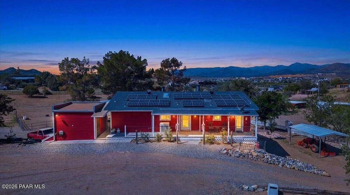 3.78 Acres of Land with Home for Sale in Dewey-Humboldt, Arizona