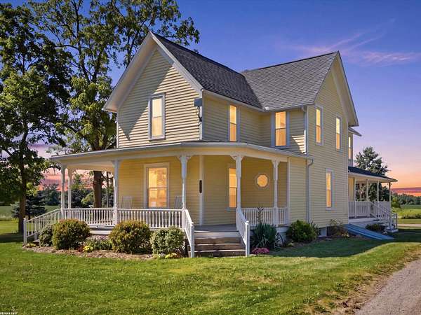 3.52 Acres of Land with Home for Sale in Almont, Michigan