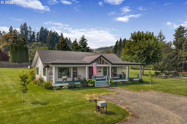 6.2 Acres of Land with Home for Sale in Hood River, Oregon