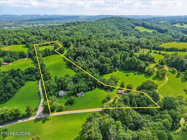 6.57 Acres of Land for Sale in Corryton, Tennessee