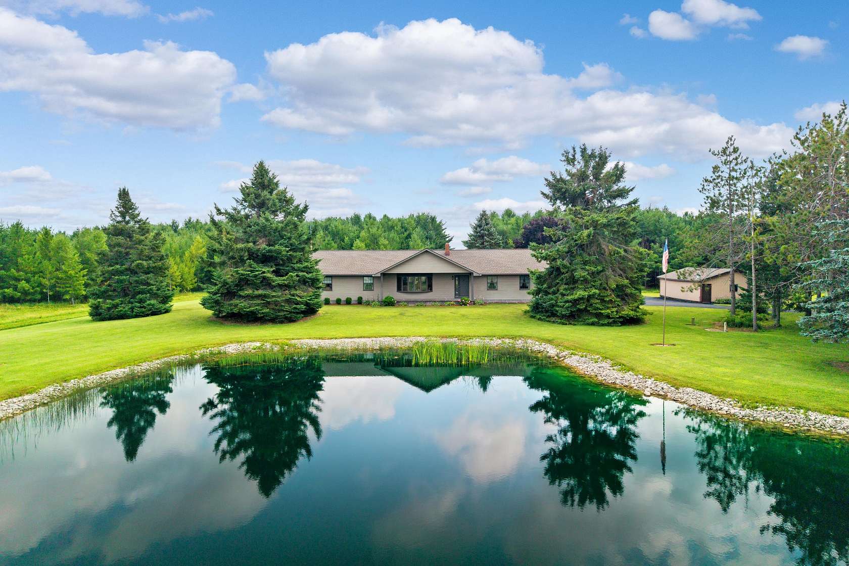 5 Acres of Land with Home for Sale in Hawks, Michigan