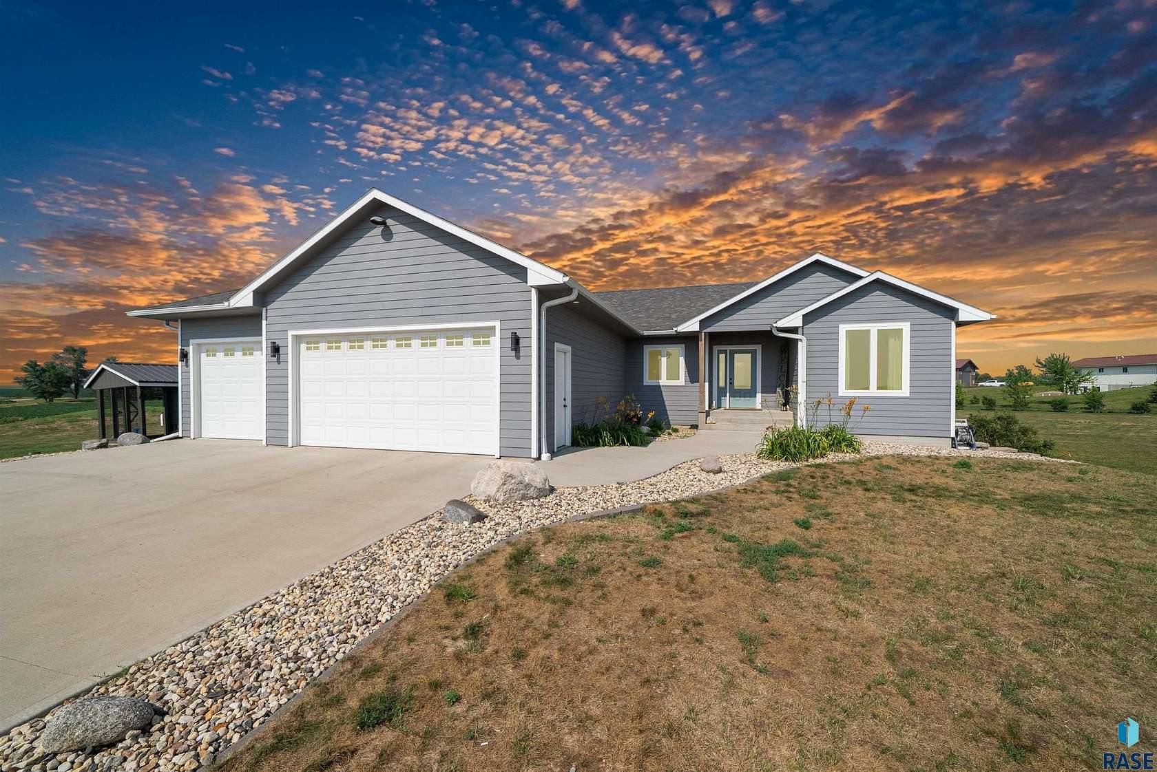 3 Acres of Land with Home for Sale in Montrose, South Dakota
