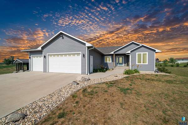 3 Acres of Land with Home for Sale in Montrose, South Dakota
