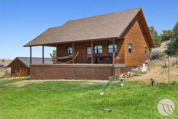 10 Acres of Land with Home for Sale in Absarokee, Montana
