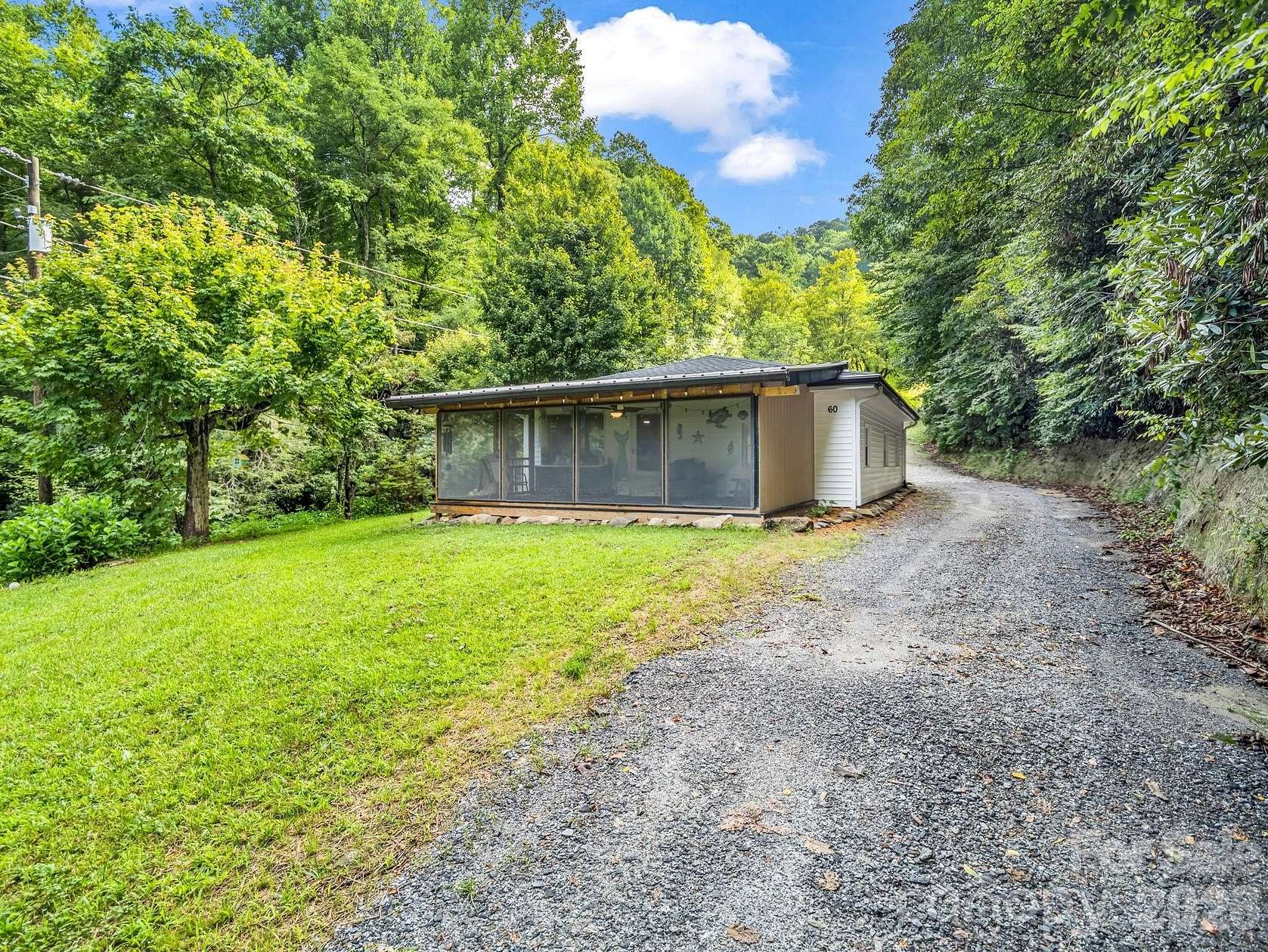 4 Acres of Land with Home for Sale in Fairview, North Carolina