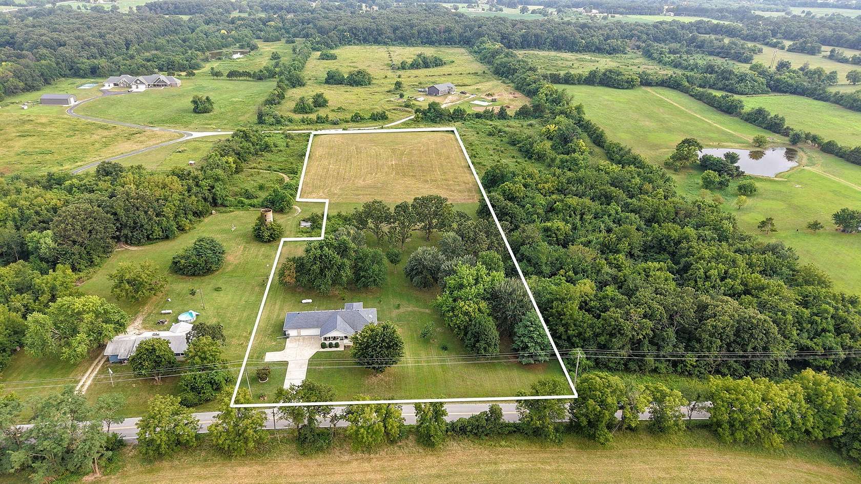5 Acres of Land with Home for Sale in Willard, Missouri