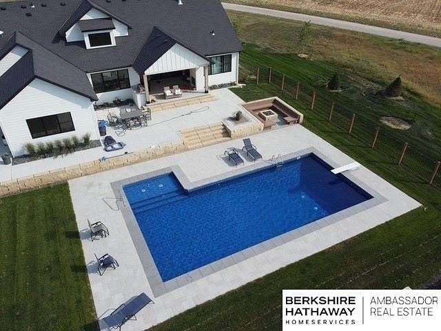 4.22 Acres of Land with Home for Sale in Springfield, Nebraska