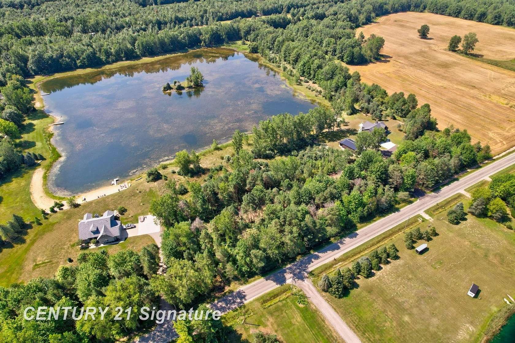 5.9 Acres of Residential Land for Sale in Hemlock, Michigan