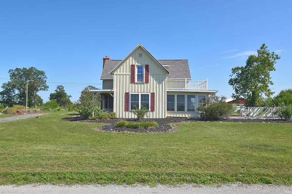 4.6 Acres of Land with Home for Sale in Monticello, Indiana